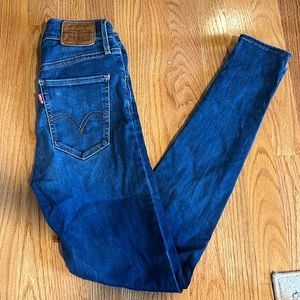 Levi’s mile high super skinny jeans